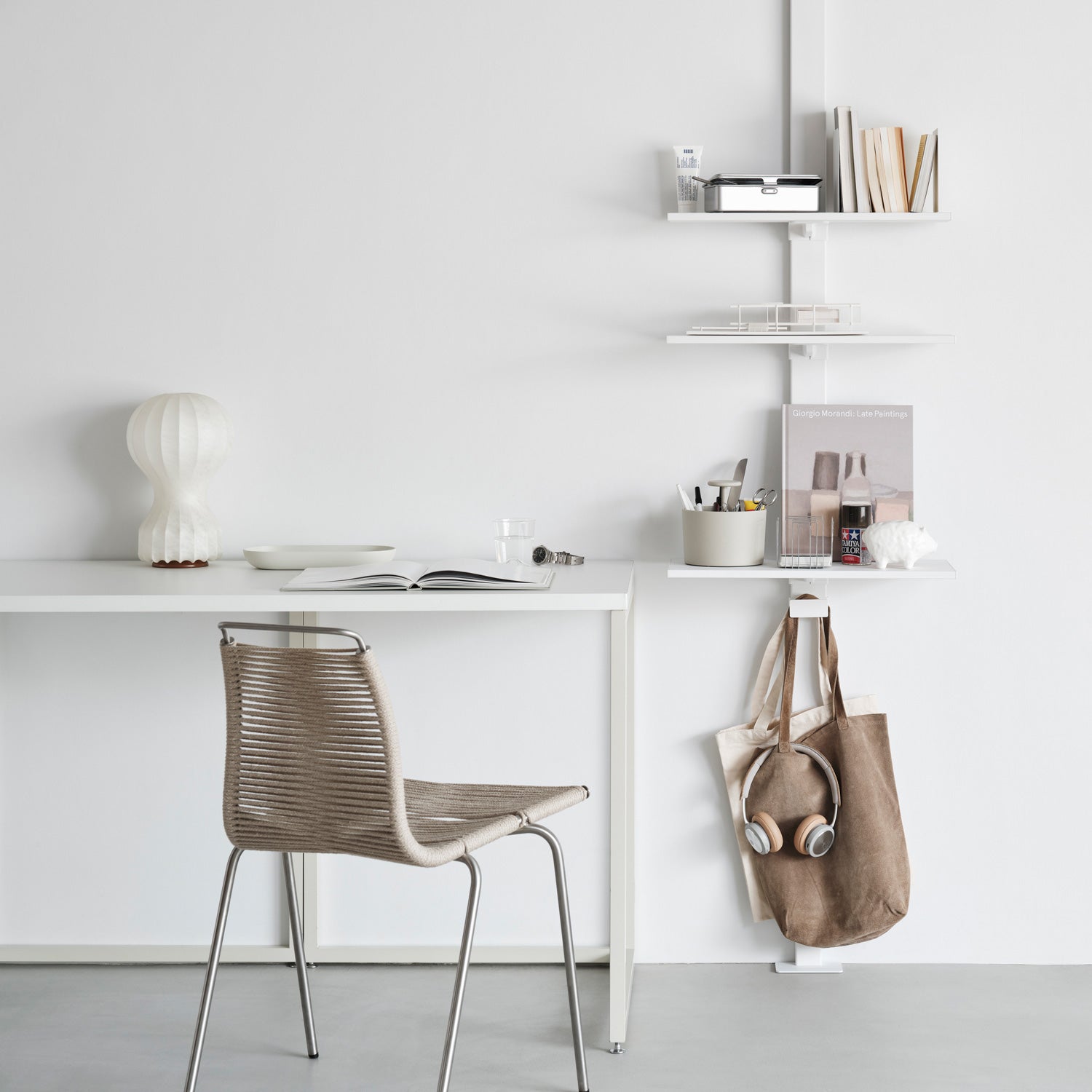 Deskside Shelf Set デスクサイドシェルフセット 取付寸法190-260cm