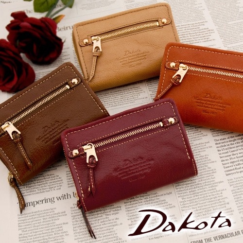 ダコタ Dakota モデルノ 二つ折り財布 30441(35081) 4.オーク 43x43