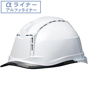 ヘルメット SC－19 P CL V RA3 α ホワイト／スモーク