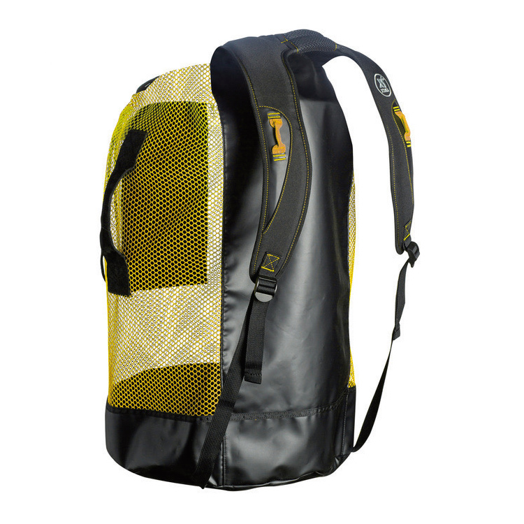 mic21ダイビングショップ[ XS Scuba ] バックパックメッシュ(イエロー