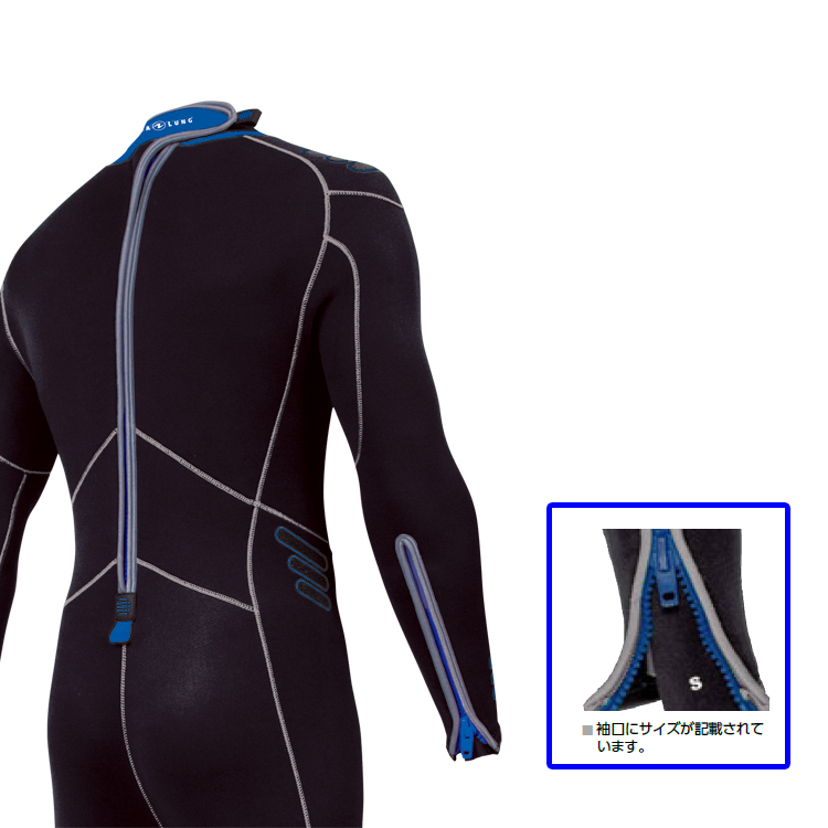 mic21ダイビングショップ[ アクアラング ] 5.5mm プレザント・ウェット