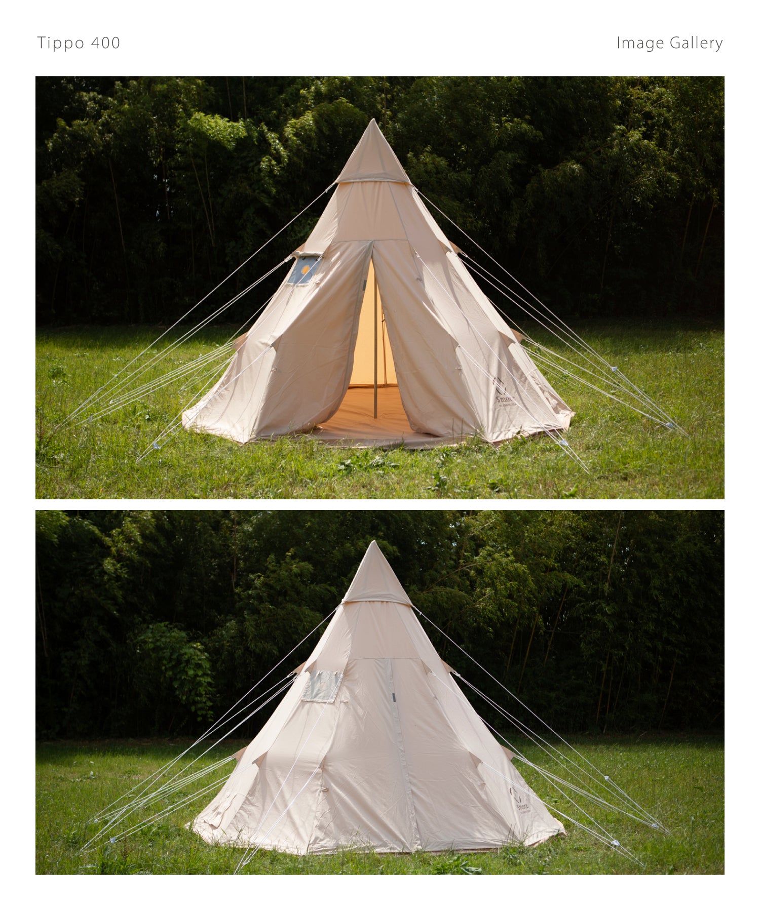 Tippo400 】 ティポ400 ティピーテント ポリコットン生地 – 【公式】S