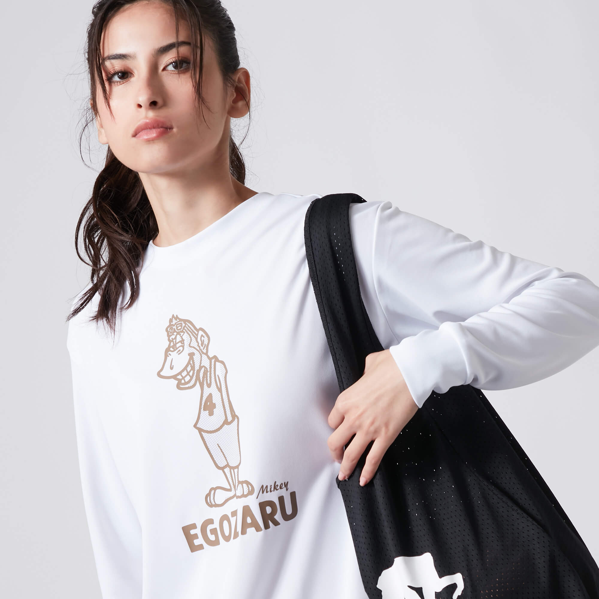 ボールドラインマイキー ロングスリーブTシャツ – EGOZARU ONLINE
