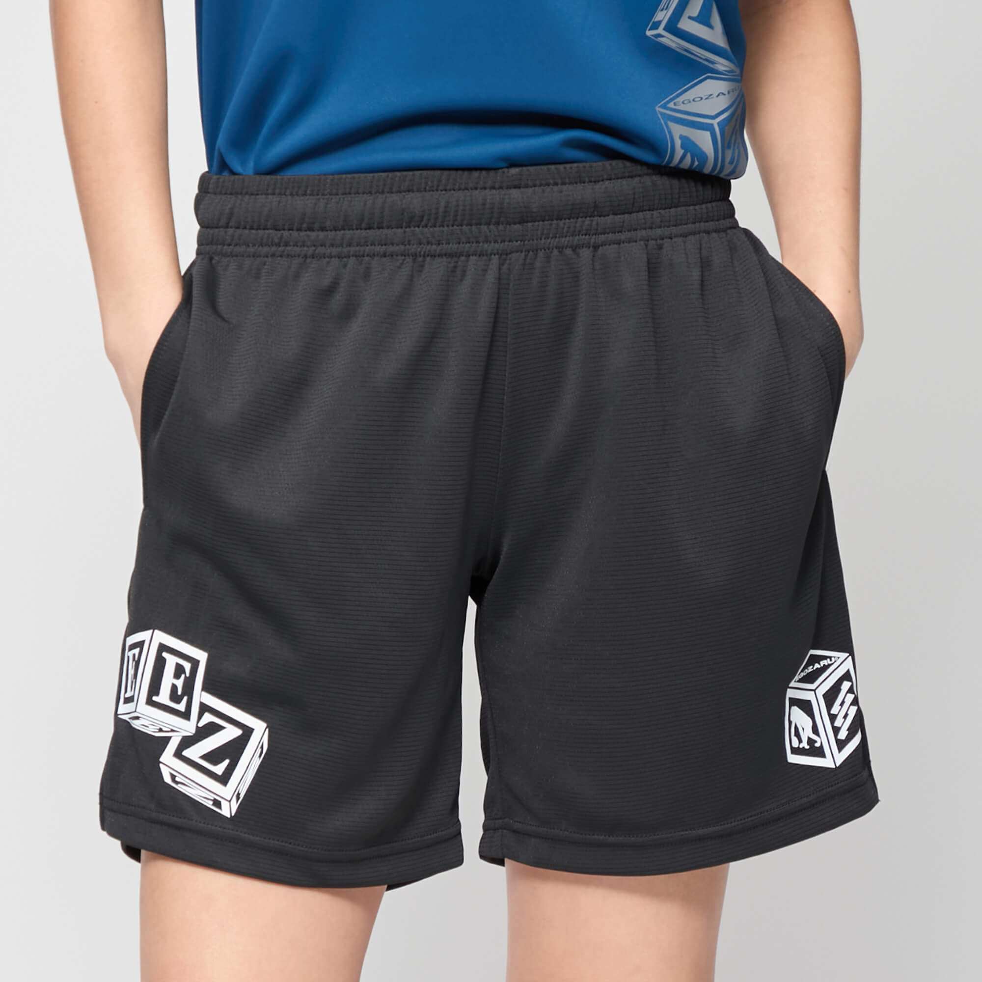 ひざ上丈］EGZRキューブ ソリッド カットオフショートパンツ – EGOZARU