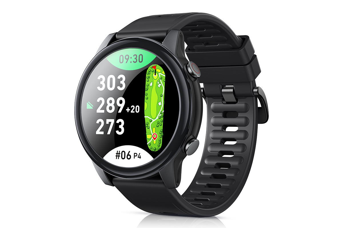 業界最大級1.43インチ画面を搭載 SILLAIDが初のゴルフGPSウォッチ