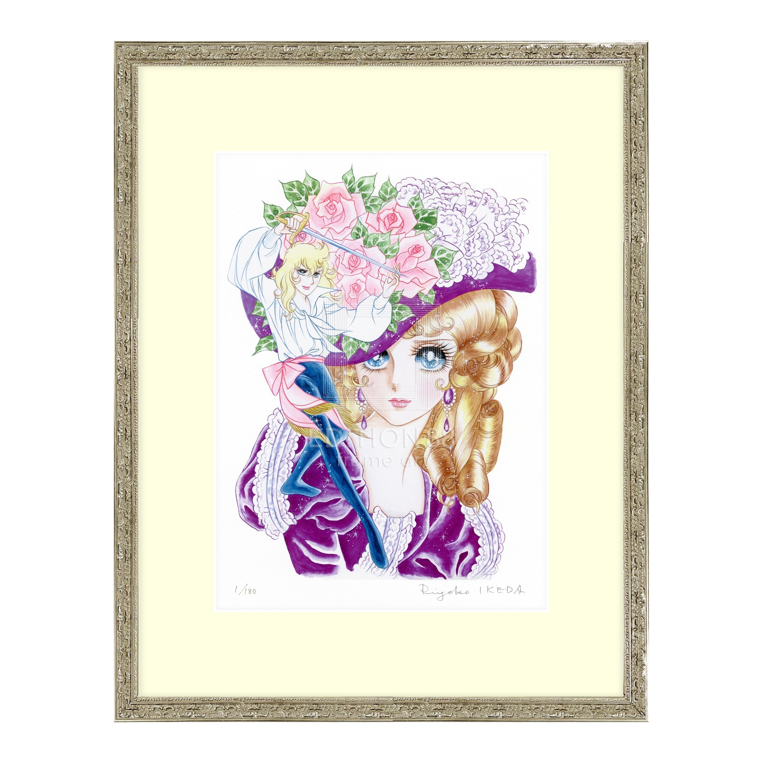 ベルサイユのばら」88グラフ15 / 池田理代子（直筆サイン入り / 限定