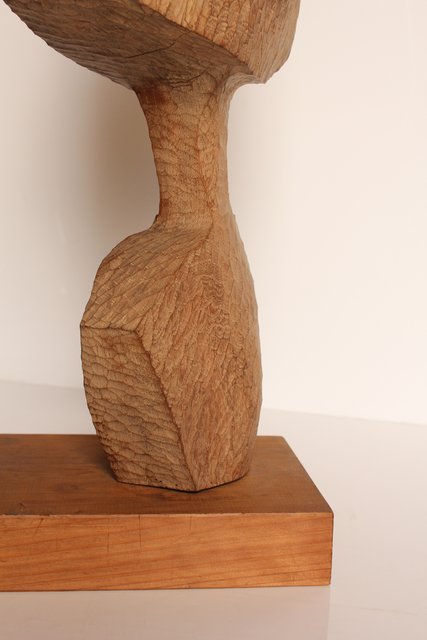 植木茂 抽象彫刻家 木彫像 S2766｜骨董店 のびる 古美術 骨董 和風建具