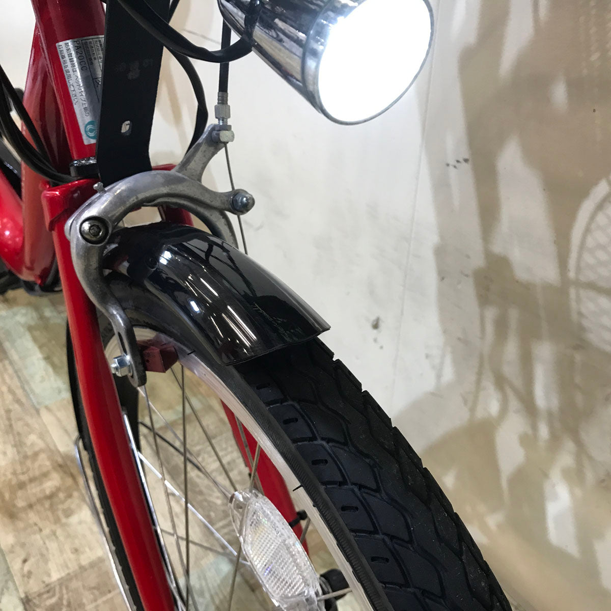 中古電動自転車 ヤマハ PAS CITY C パス シティ シー レッド 20インチ