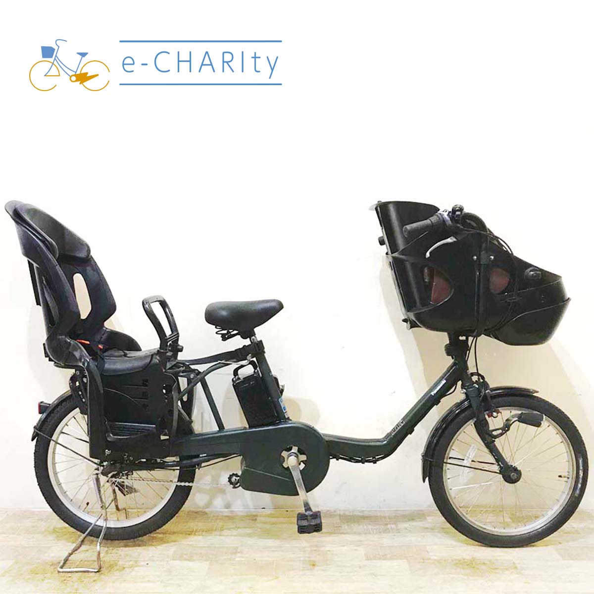 中古パナソニック ギュット・ミニ 電動自転車が格安！子供乗せモデル