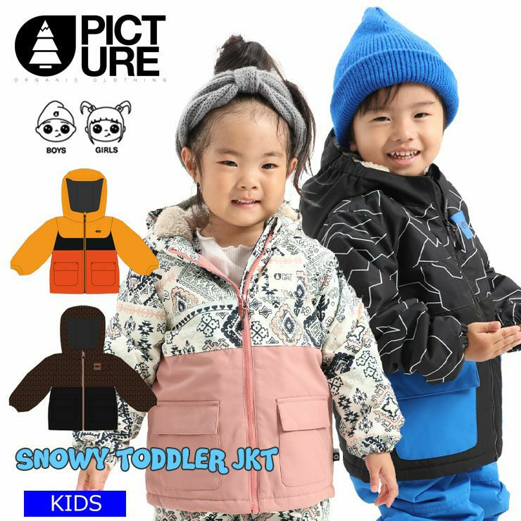 22-23 PICTURE ピクチャー SNOWY TODDLER JKT スノーボード トドラー