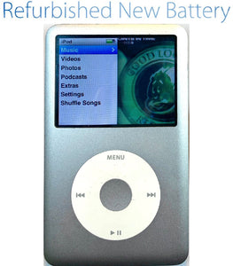 Refurbished Silver Apple iPod Classic 6th & 7th Generation New