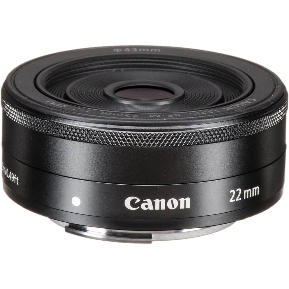 Canon EF-M 22mm f/2 STM (Preta) - eMania Foto e Video