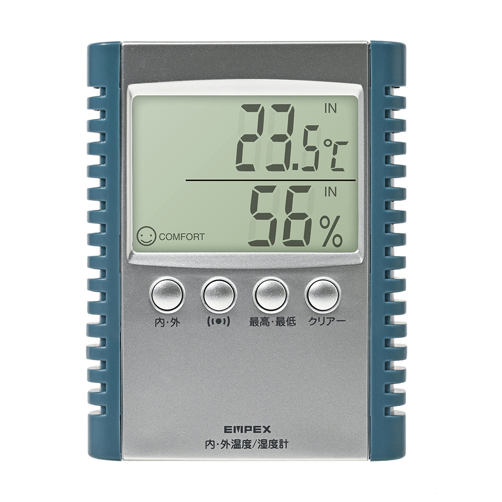 デジコンフォⅡ（デジタル湿度計／内・外温度計）TD-8172 – EMPEX