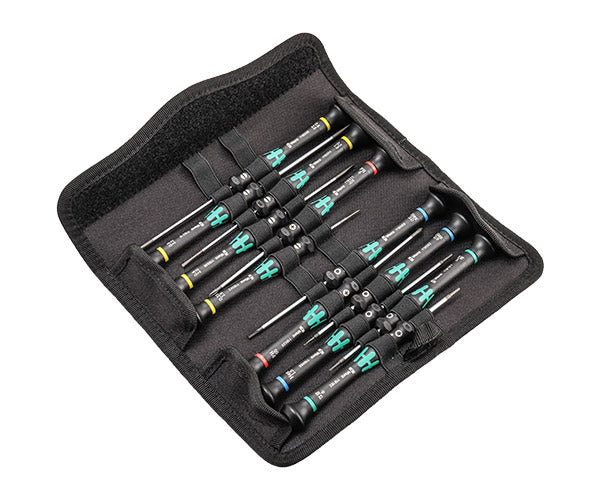 日本正規品 Wera 073675 精密ドライバーセット12本組 ポーチ付き