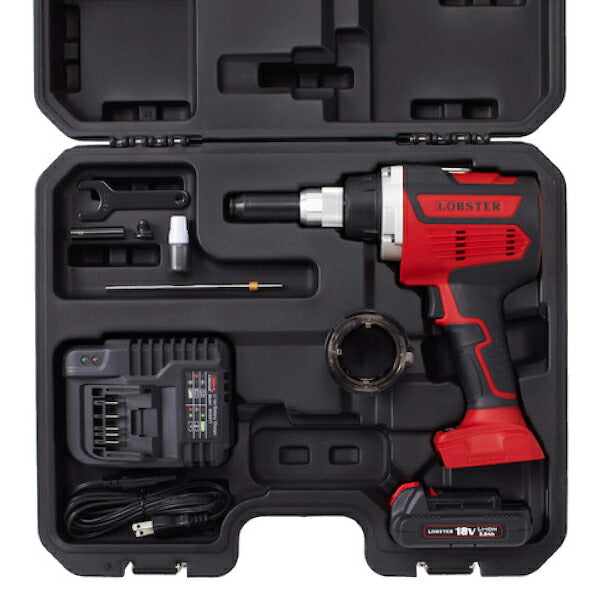 ロブテックス Φ6.4mmステンレスリベット対応 ハイパワー充電式