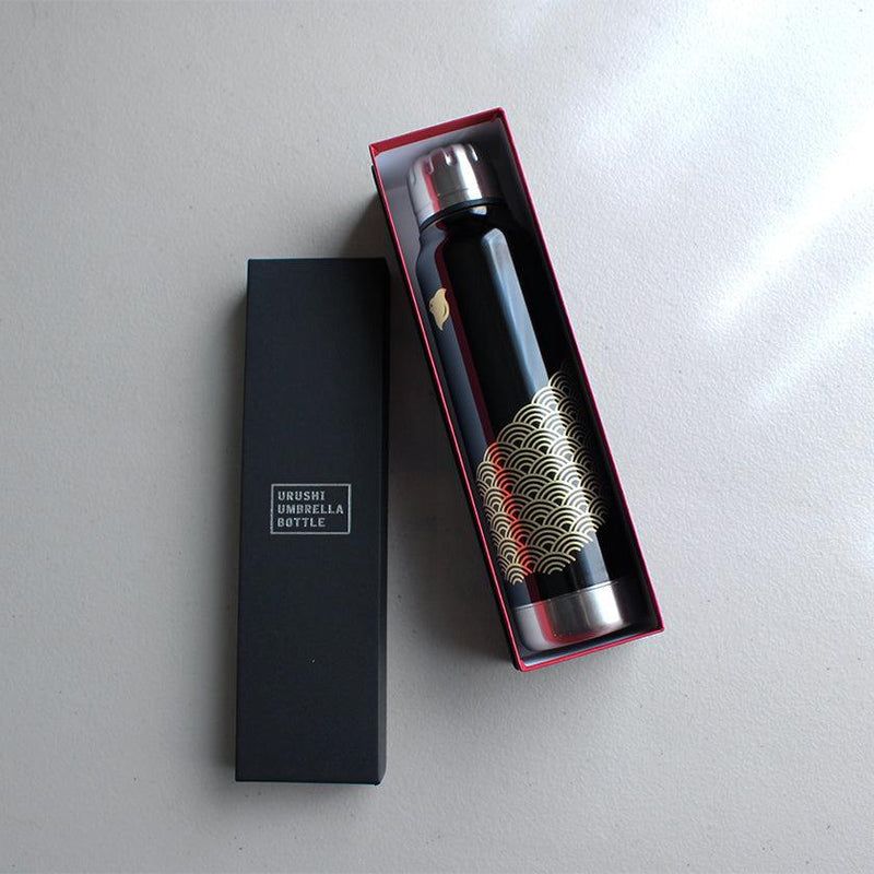 TUMBLER / WATER BOTTLE] THERMO MUG URUSHI UMBRELLA BOTTLE WAVE