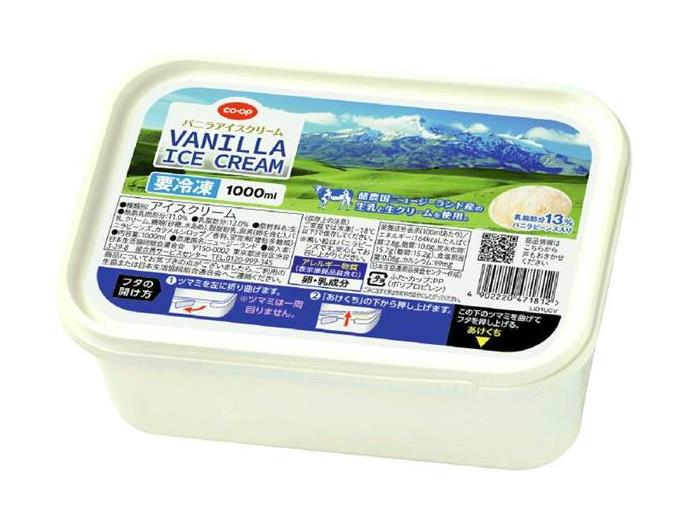 いずみ市民生協 3月2回（スマートフォン） 商品詳細 バニラアイス