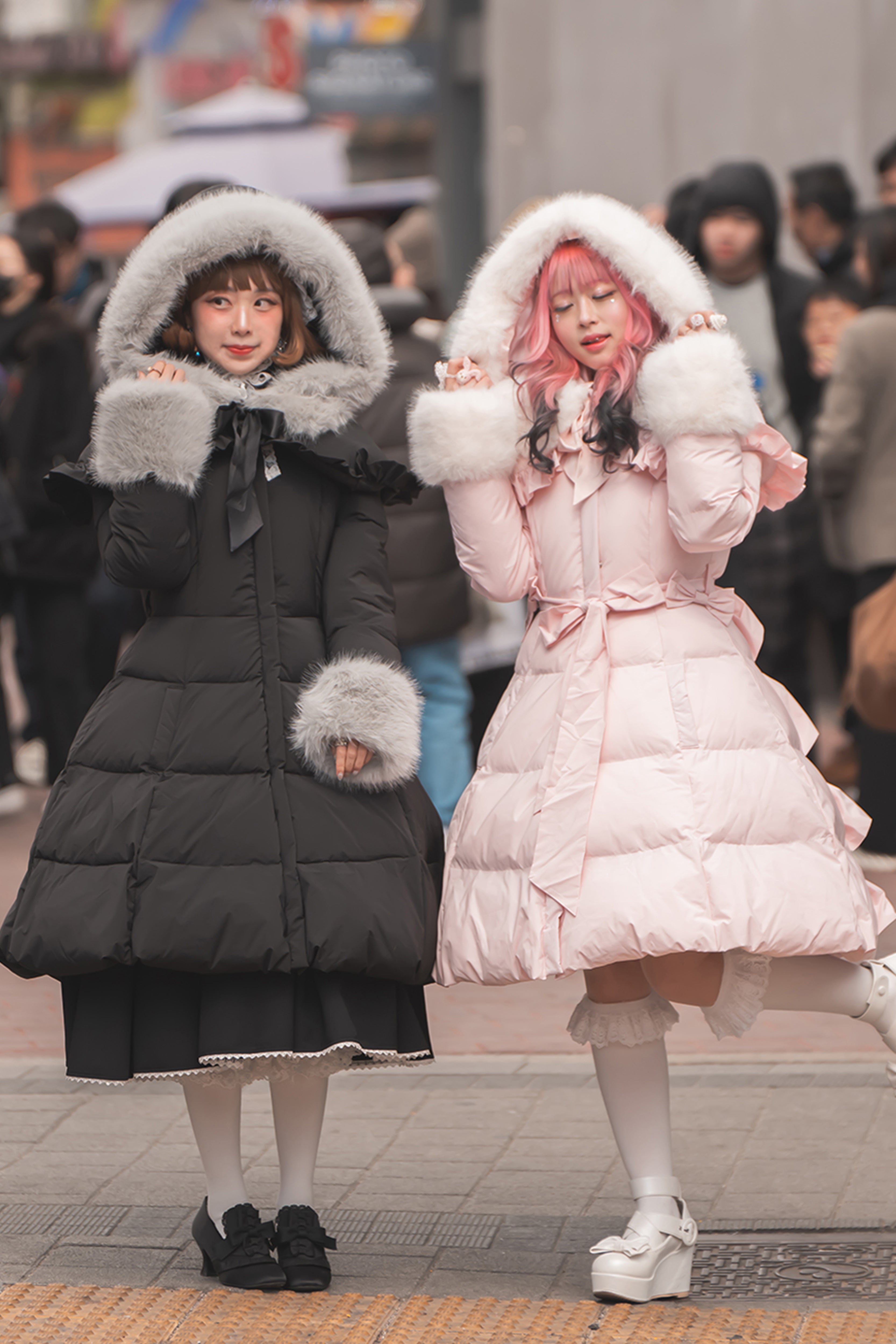 Marshmallow Puff ダッフルフリルコート【Baroque】 – Epetice