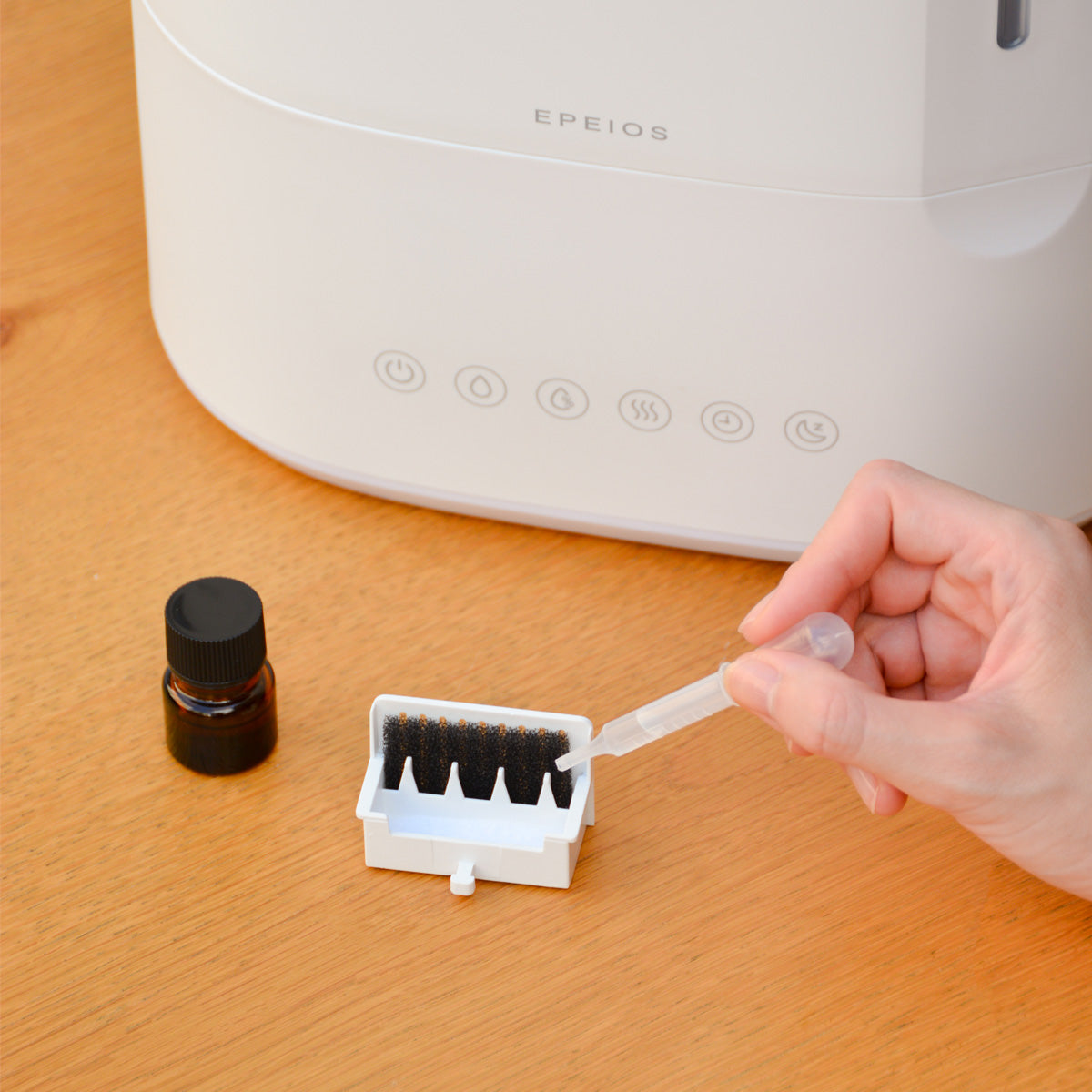 加熱超音波式加湿器 HM730｜6L大容量・5段階調節