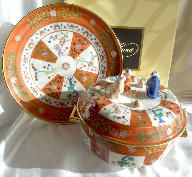 ユーロクラシクス｜ヘレンド シノワズリ（東洋趣味） トレイ ボックス