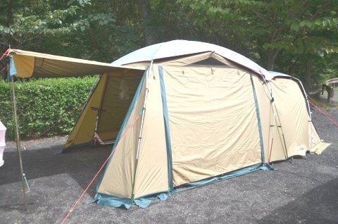 タフスクリーン2ルームハウス ルーフフライシート取り付け | Limited