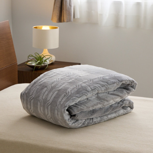 モリリン ダウン・吸湿発熱素材・ アルミ蒸着蓄熱シートで トリプル