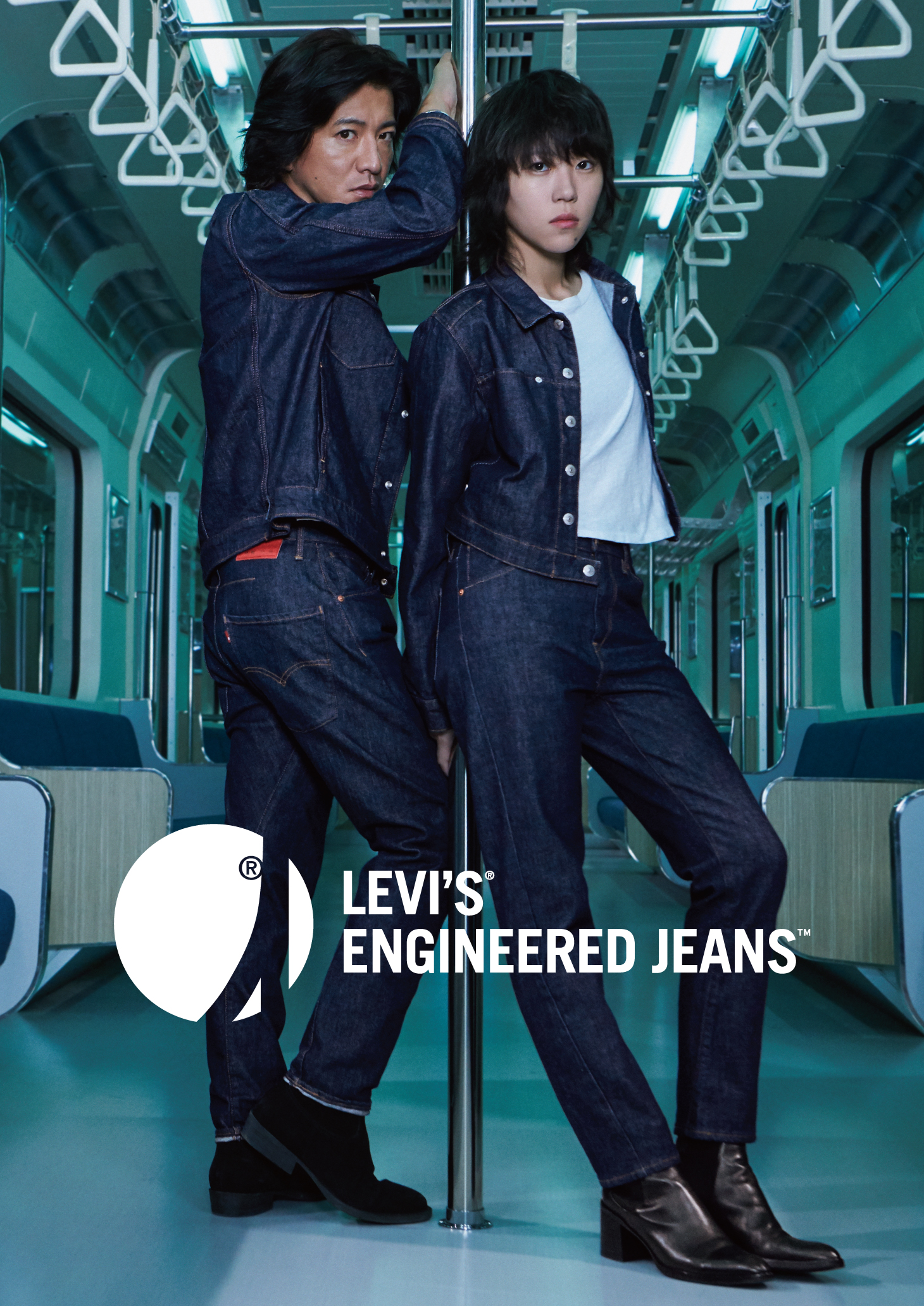 LEVI'S® ENGINEERED JEANS™” がリバイバル！キャンペーンに木村拓哉と