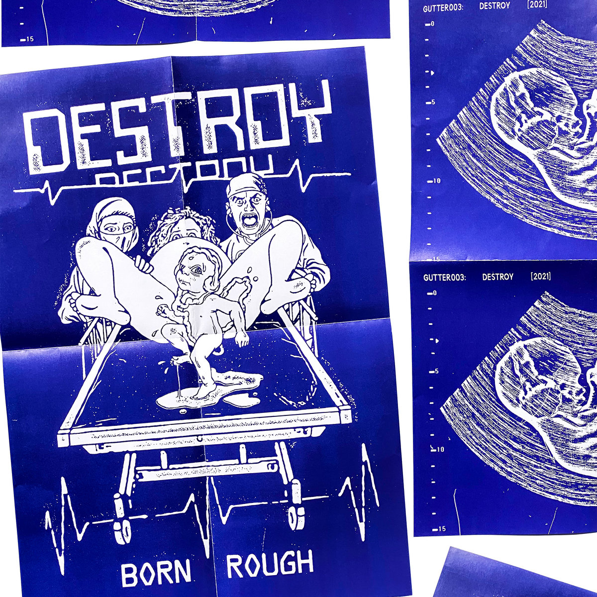 GUTTER003: Born Rough | DESTROY | STEEL CITY DANCE DISCS