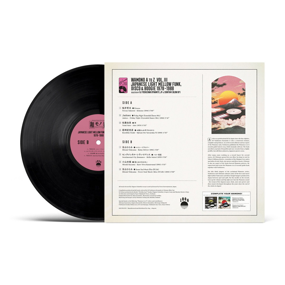 WAMONO A to Z Vol. III - Japanese Light Mellow Funk, Disco