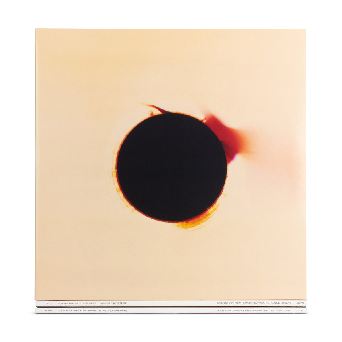 A Quiet Farwell, 2016–2018 (Crater Speak