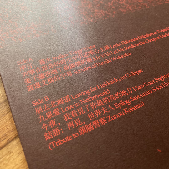 幻滅情歌Love Songs in Disillusion | 王子健Wang Zijian | WV