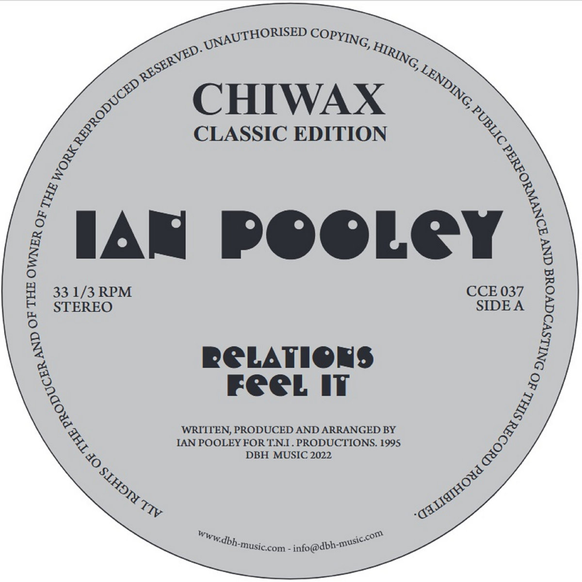 CCE037 | Ian Pooley | dbh-music