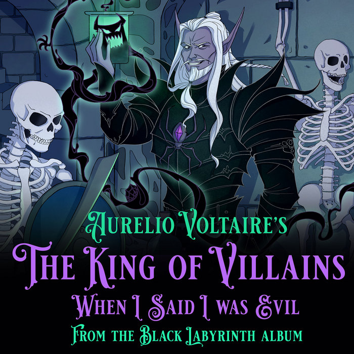 The King of Villains - Maxi Single | Aurelio Voltaire