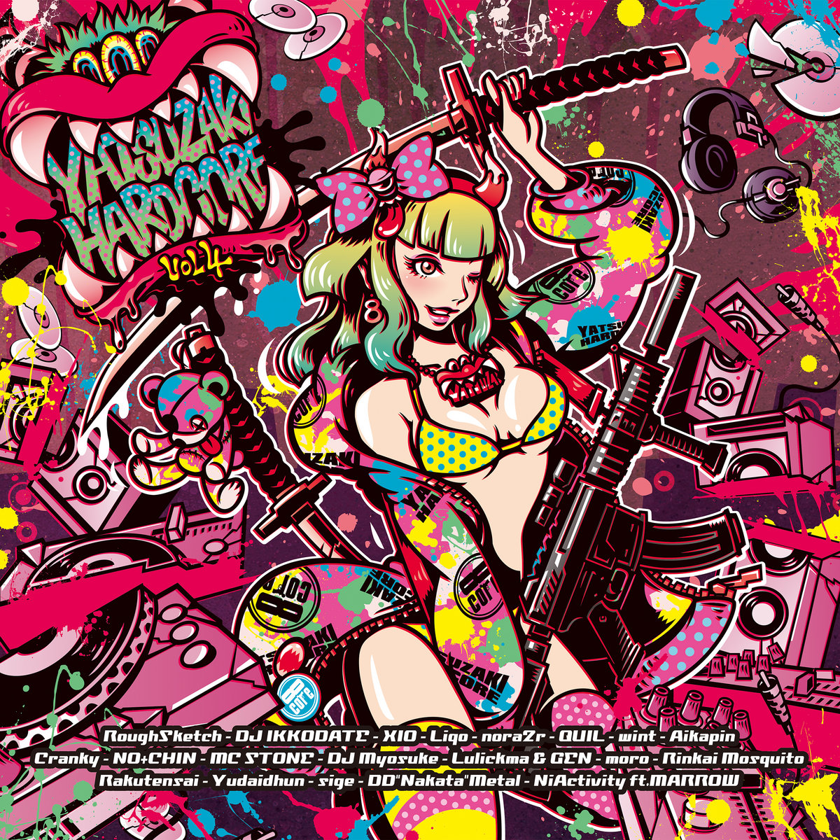 YATSUZAKI HARDCORE VOLUME 4 | V.A. | Notebook Records(JP)