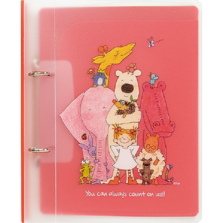 ココちゃん 2穴バインダー (A5サイズ) RYZ-1027(RYZ-1027): ビジター