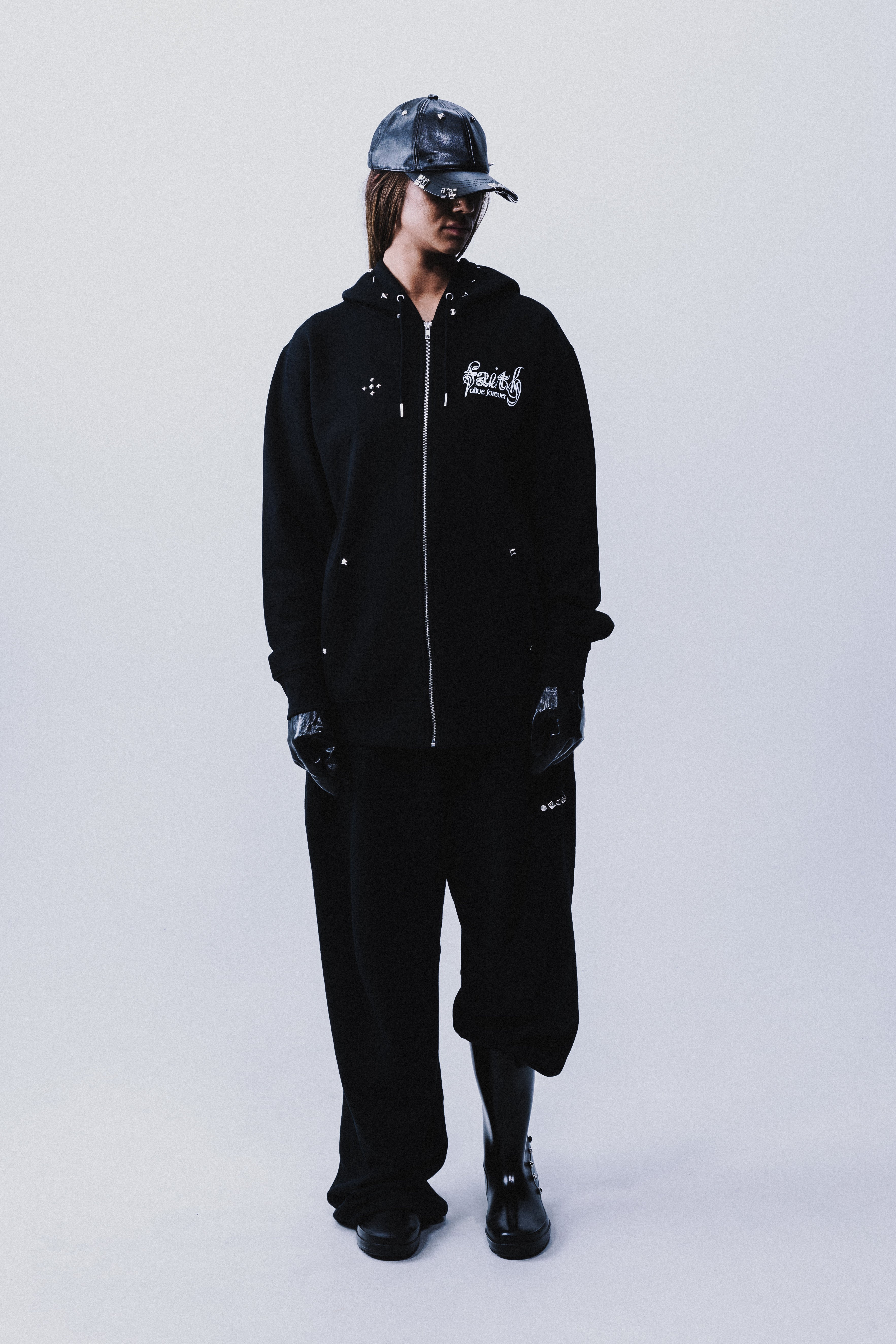 Eclipse Black FAF Cassette STRRR Zip-Up – Faith Alive Forever