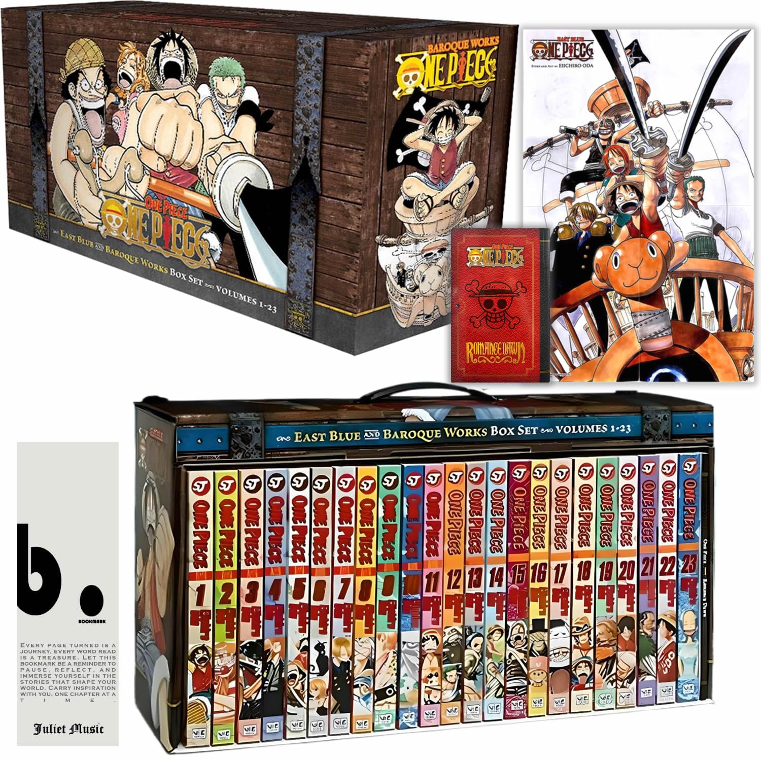 Shop One Piece Manga Complete Set English Edition (Vol 1-23)