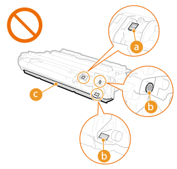 レーザービームプリンター】トナーカートリッジを交換する（LBP450/410