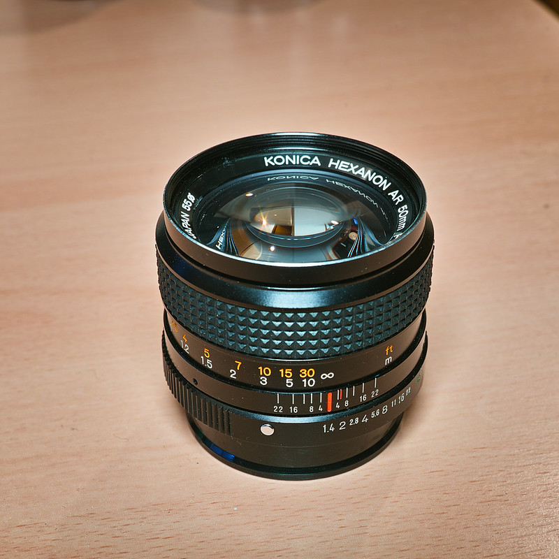 KONICA HEXANON AR 50mm F1.4 – PhantomEntertainment