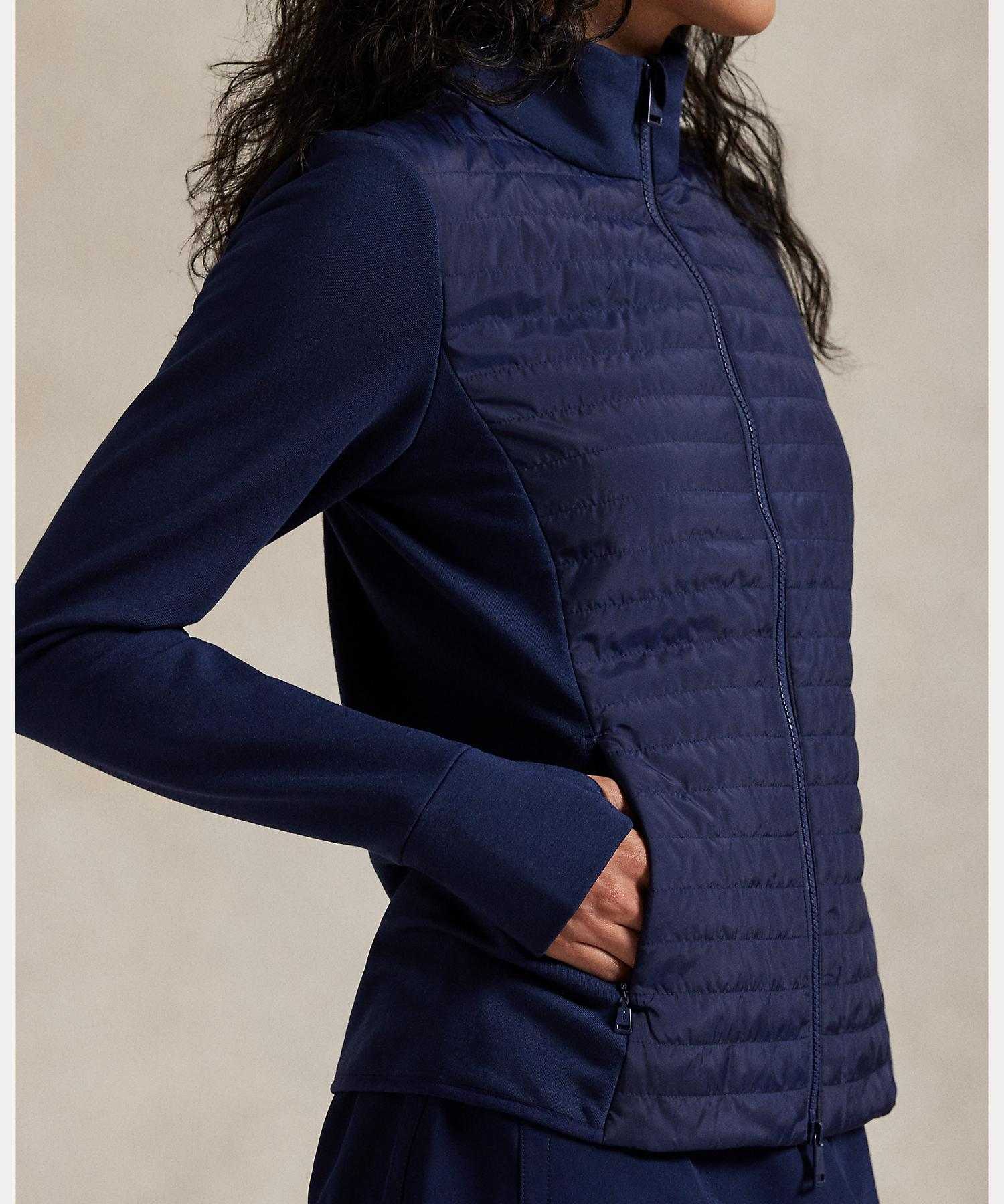 Polo Golf | RLX Golf Hybrid French Terry Quilted Zip Jacket