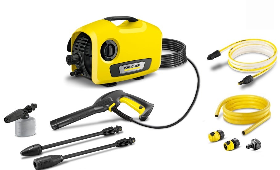 レンタル] ケルヒャー K2 サイレント 家庭用高圧洗浄機 水道ホース付き