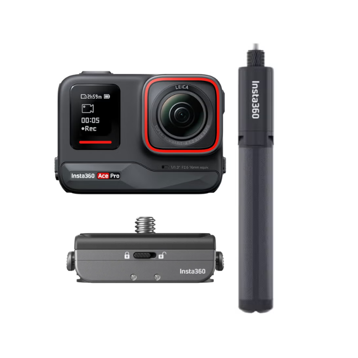 レンタル] Insta360 Ace Pro アクションカメラ 見えない自撮り棒 +
