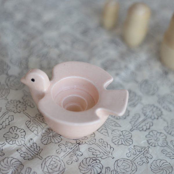 Lisa Larson(リサラーソン) キャンドルホルダー バードの通販