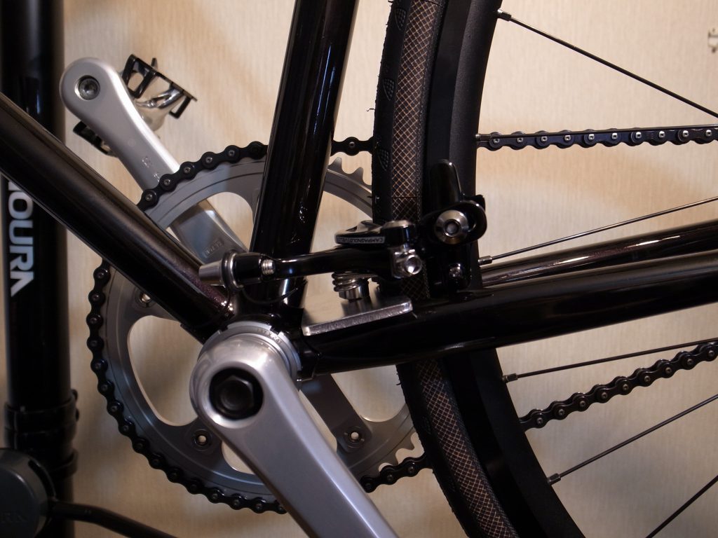 パナ号組立-リアブレーキ取付BBマウント試行錯誤編 - ピストバイク