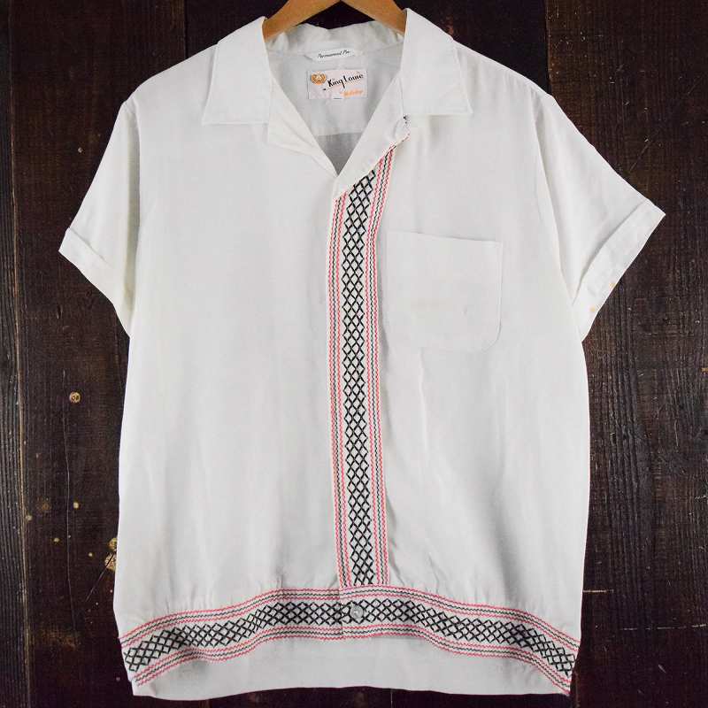 60's King Louie チェーンステッチ ボーリングシャツ60年代 キングルイ