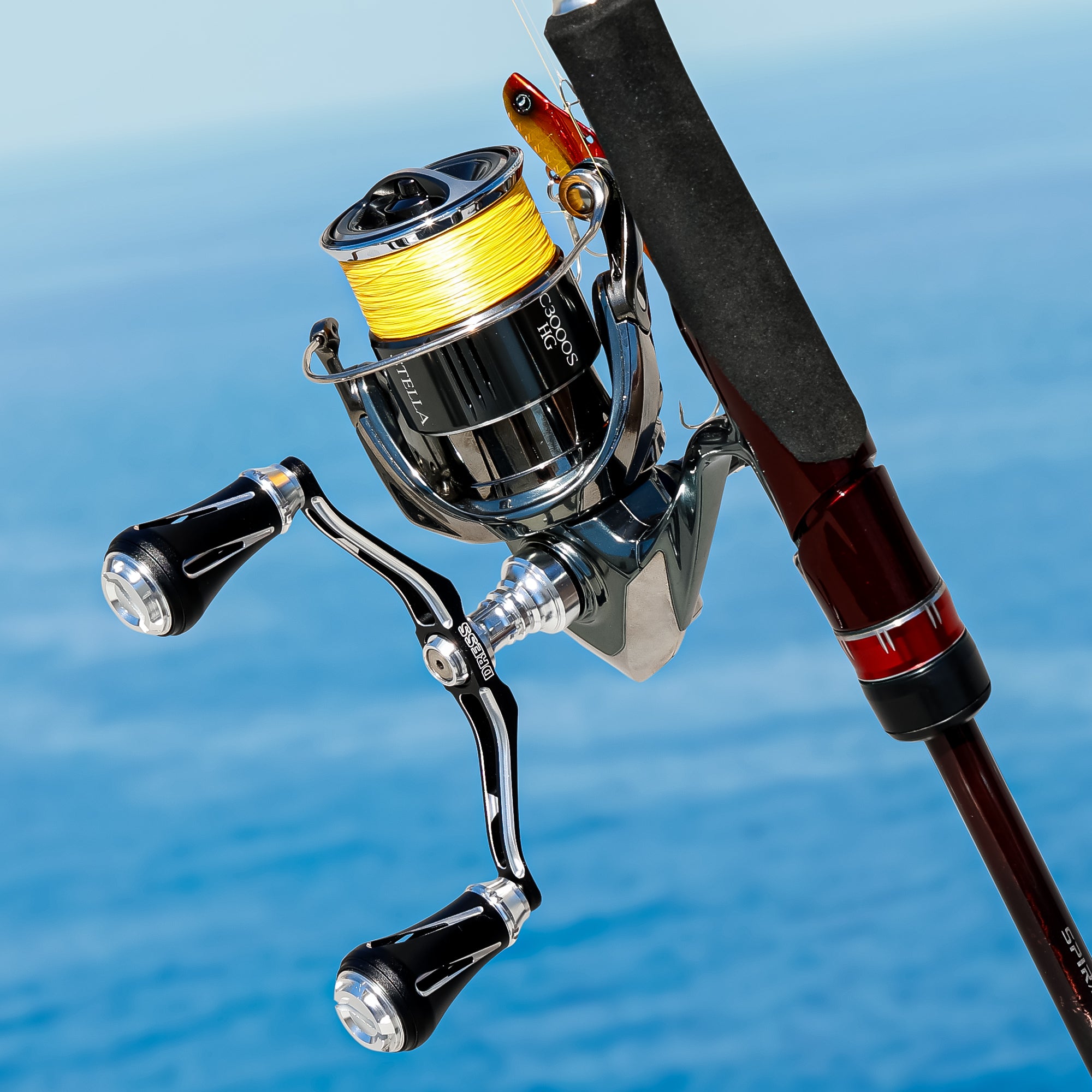 DRESS カスタムハンドル W ヴァーテックス EVO 左右共用 [スピニング