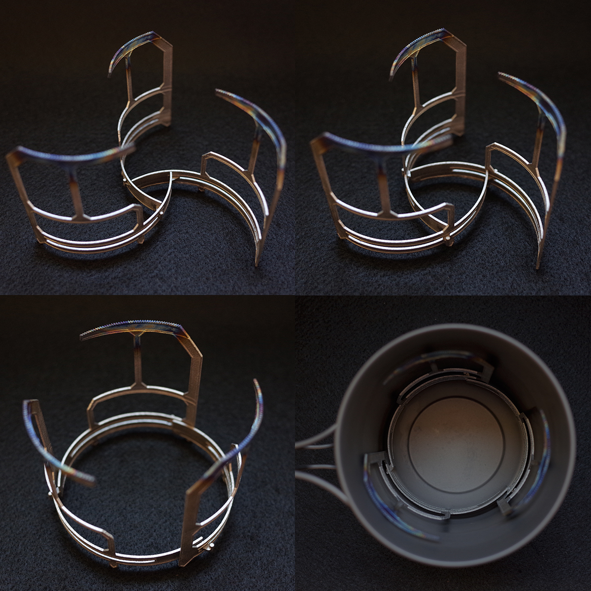 チタンポットスタンド - Final Flame Gear