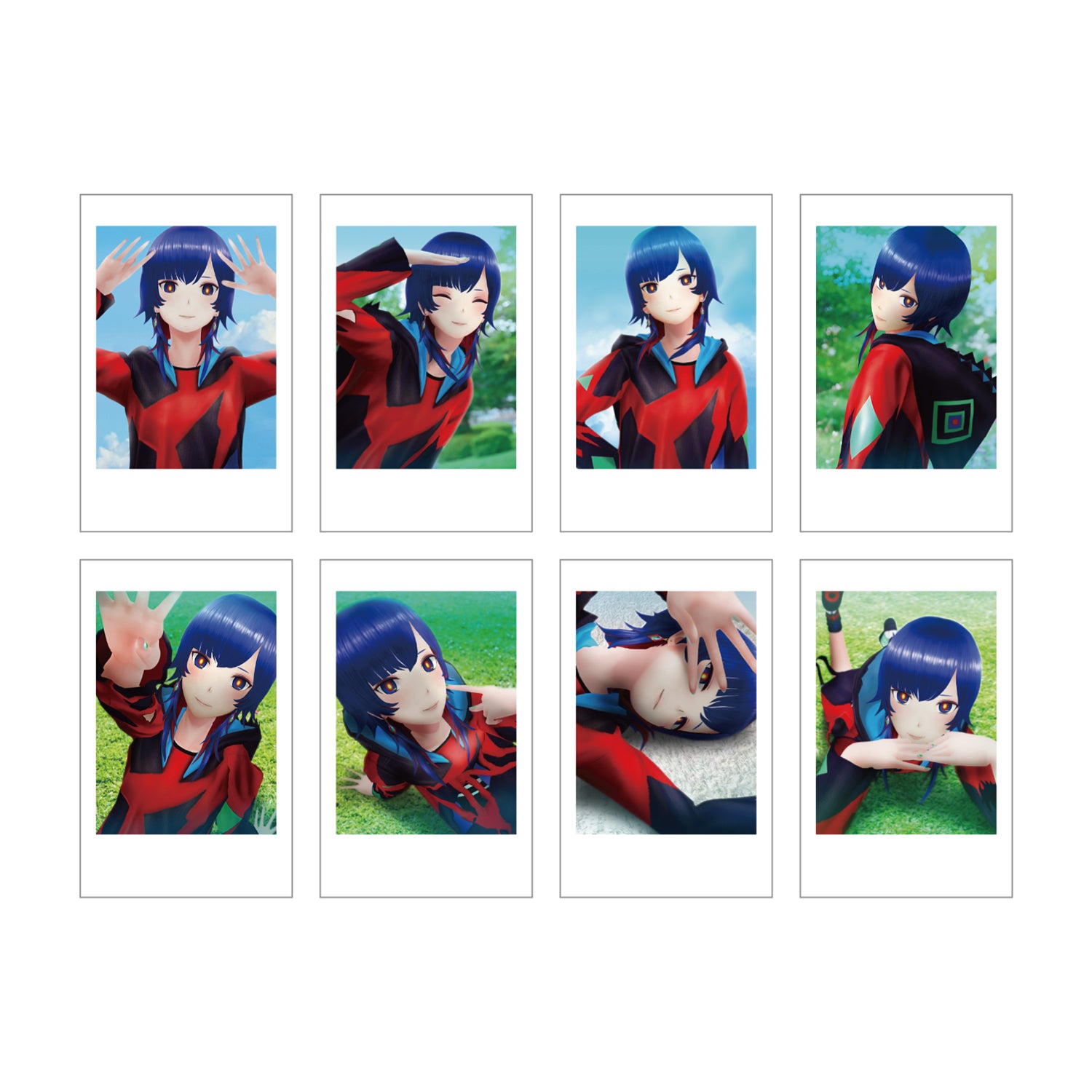 花譜×理芽】ランダムチェキ風トレカ／Singularity Live Vol.3 第二弾