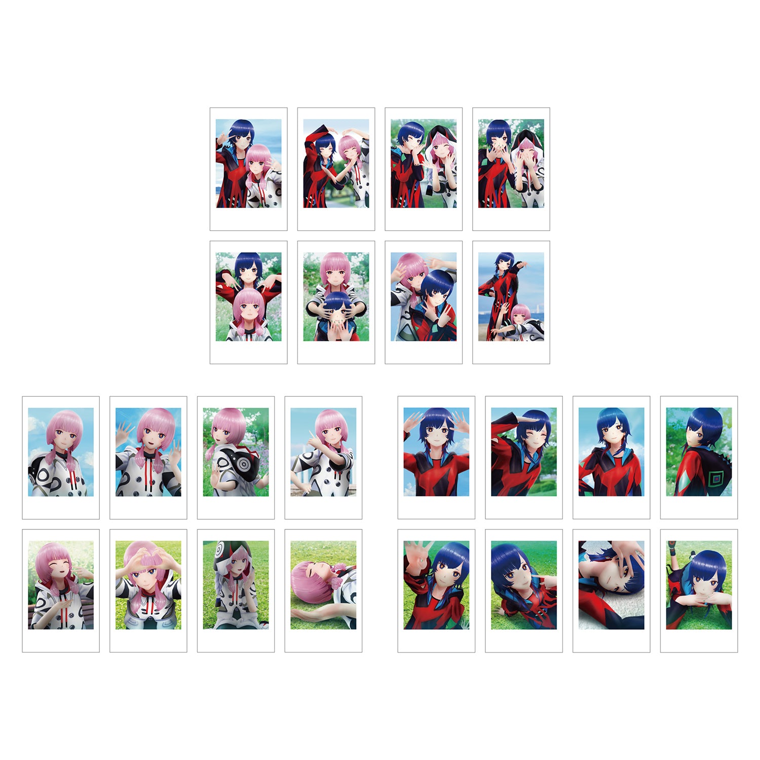 花譜×理芽】ランダムチェキ風トレカ／Singularity Live Vol.3 第二弾