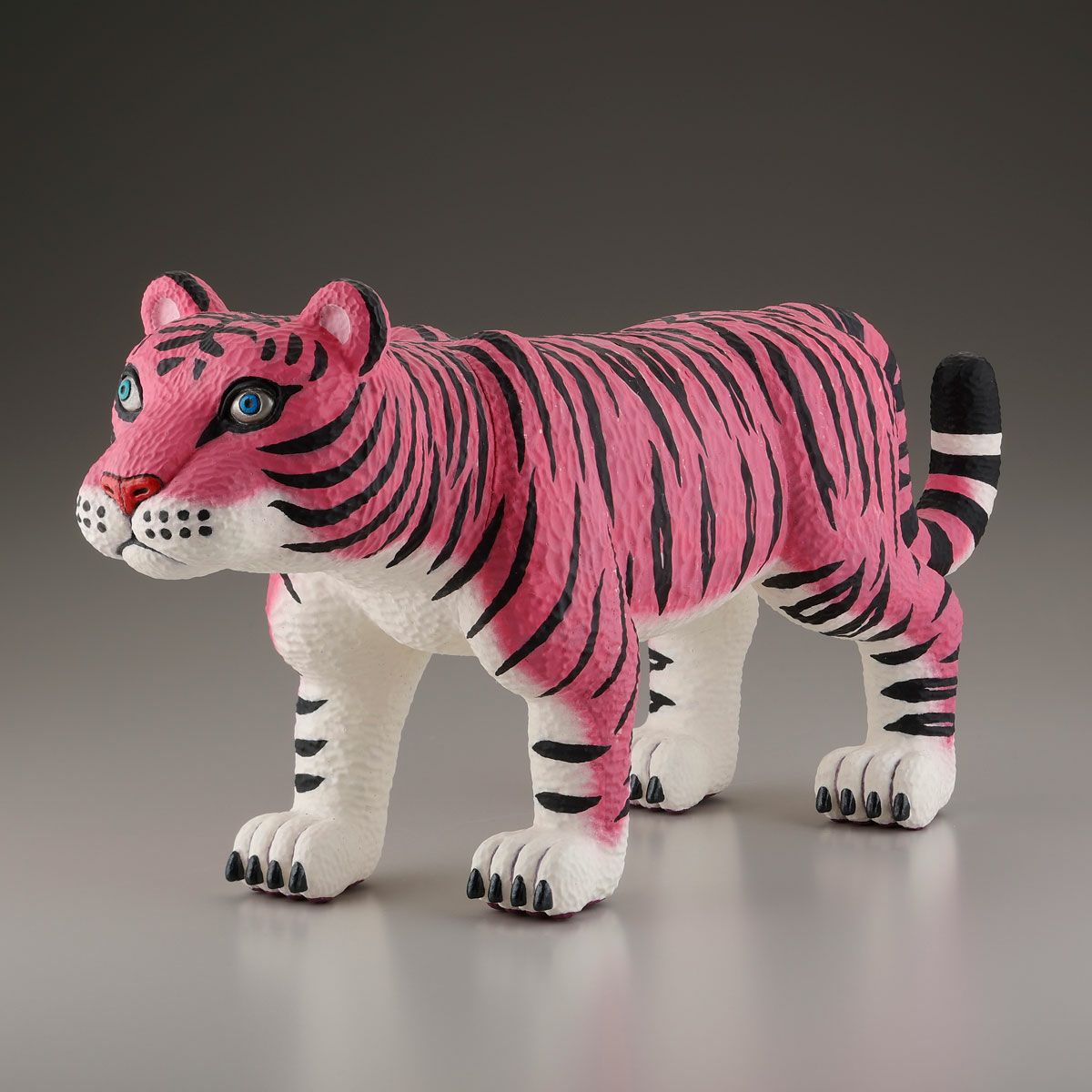 三沢厚彦 ANIMALS トラ ピンク ソフトビニール製完成品[送料無料